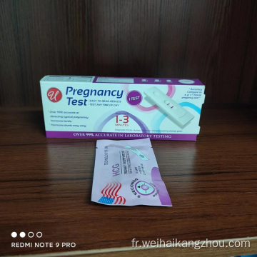 HCG Dispositif de test de fertilité diagnostique rapide pour les femmes en vente Exportation 2,5 mm 3,0 mm 4,0 mm